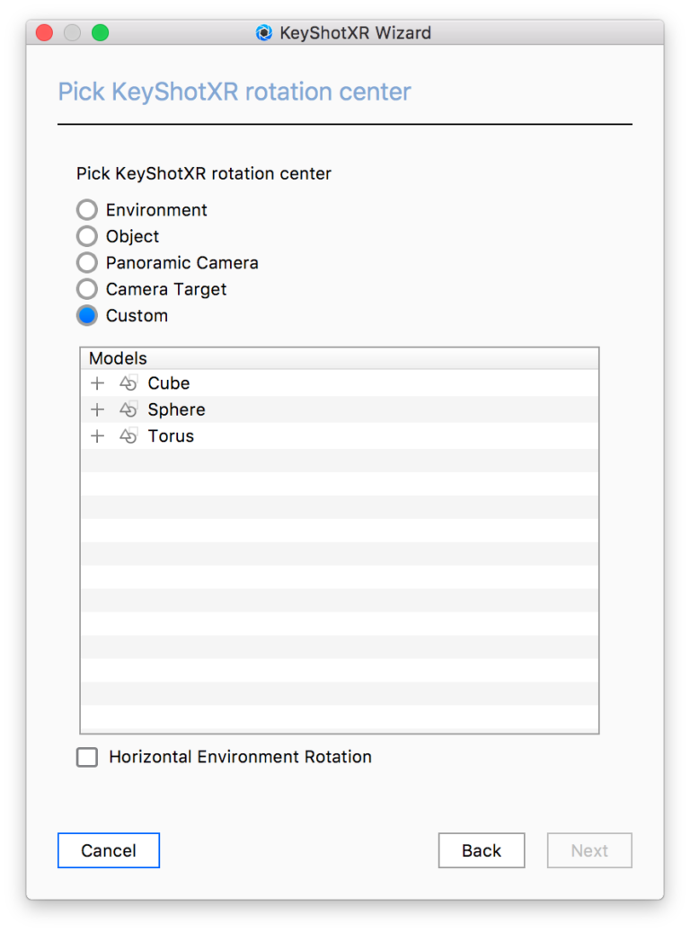 KeyShotXR Wizard - KeyShot 11 Manual