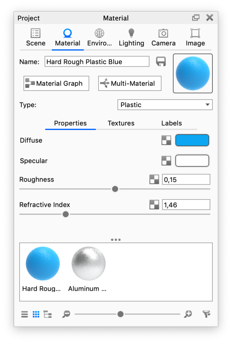 Editing Materials - KeyShot 11 Manual