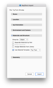 Material Templates - KeyShot 11 Manual