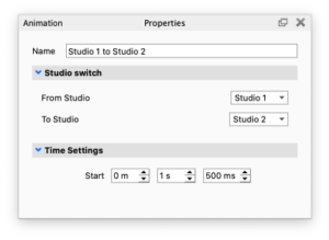 Studio switch events - KeyShot 11 Manual