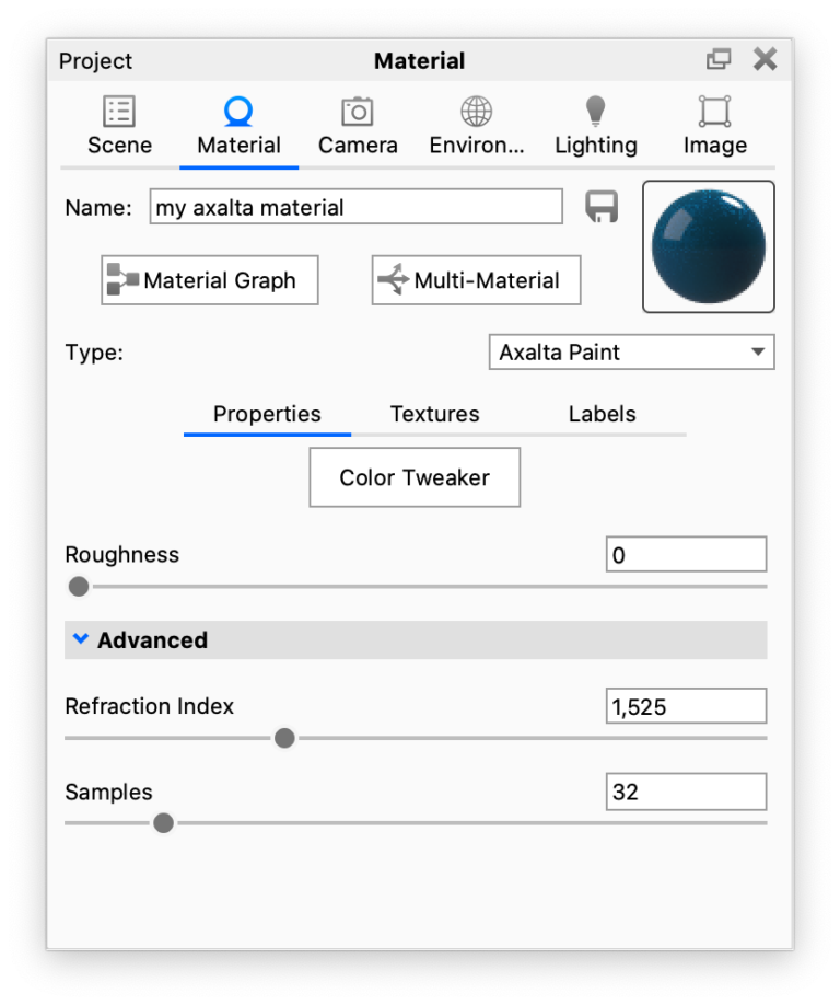 Axalta Paint Keyshot Manual